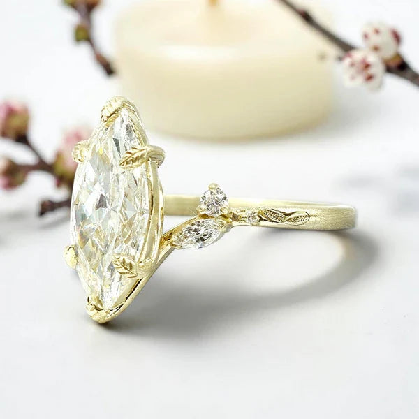 Nature Inspired Engagement Ring